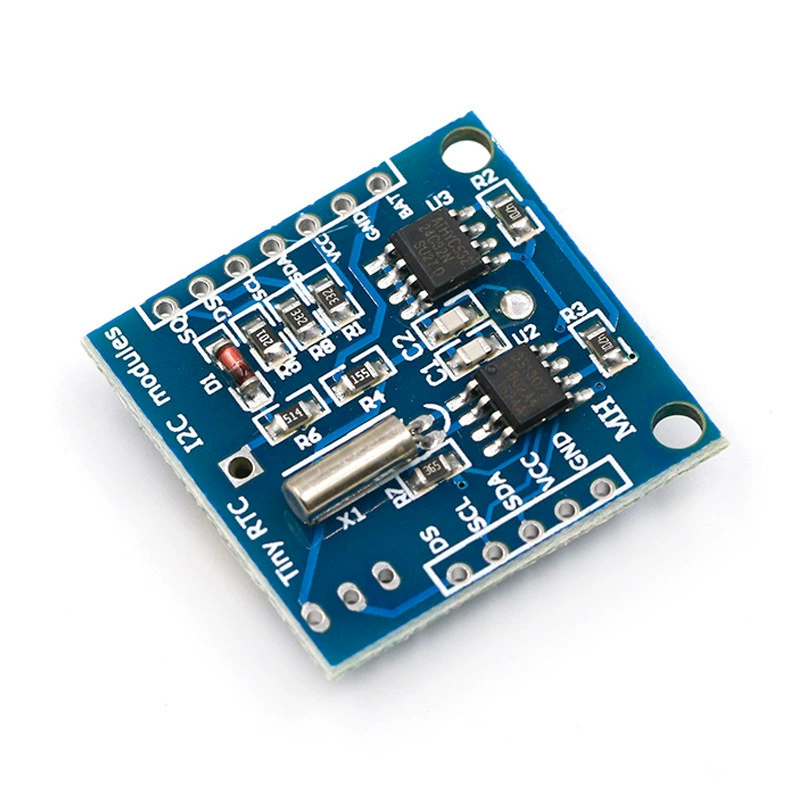 Маленький RTC I2C модуль 24C32 памяти DS1307 часы