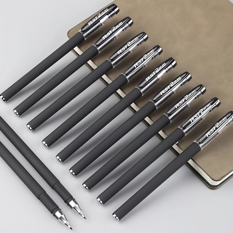 젤 펜 학생 0.5mm 검정 리필 사무실 카본 펜 문구 싸인펜 도매