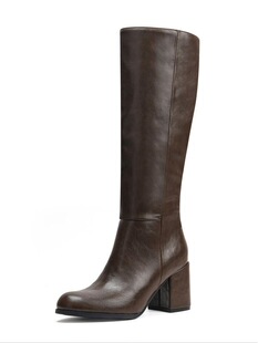 J 93031 Pointed Toe Knee High Boots ���^�Tʿѥ �羳�W��