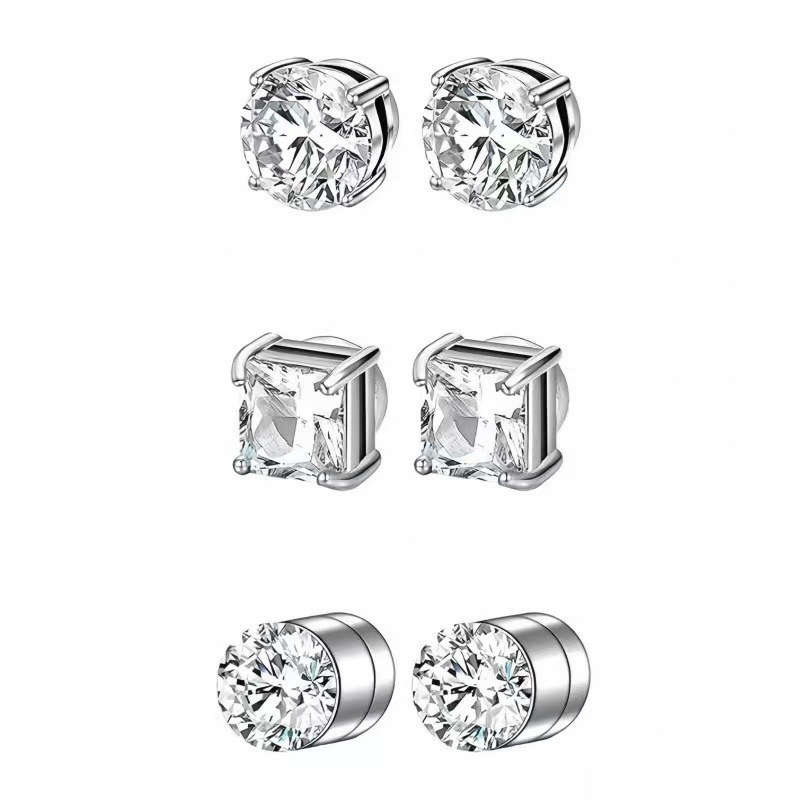 Disponibili all'ingrosso clip per orecchini non forati, orecchini con zirconi, bracciali e set di accessori per le orecchie, provenienti da Europa e America._voghion.com