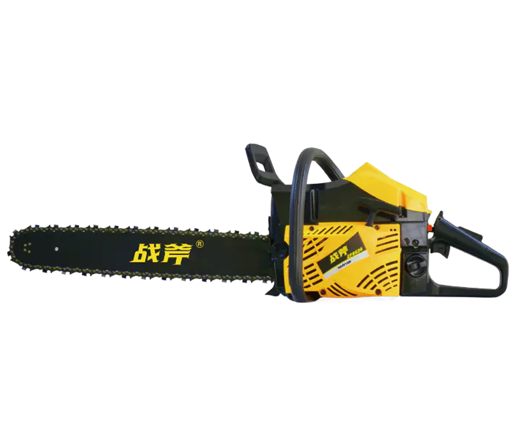 极佳的动力重量比，完美设计。特别适合采伐中等密度的树木