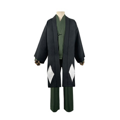 Urahara Kisuke Cosplay Costume: Japanese Manga "Bleach" Kimono, Anime/Game Outfit for Halloween and Cosplay