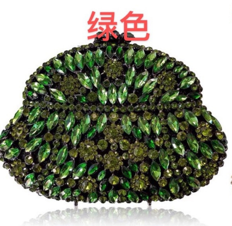 * Bolsas de cena de diamantes transfronterizas bolsas de maquillaje azules bolsas de diamantes llenas de bolsas de mano bolsas de diamantes de diamantes de mujeres paquetes de cena