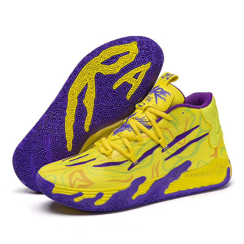 New athletic basketball shoes, available in large sizes, offering comfort, slip resistance, durability, and a lightweight design, with a variety of colors and lace-up styles New athletic basketball shoes, available in large sizes, offering comfort, slip resistance, durability, and a lightweight design, with a variety of colors and lace-up styles