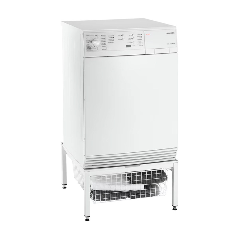 Amazon Hot Sale Lavadora Base Bracket con Cajón Estante de hierro forjado Estante de elevación Refrigerador Lavadora de platos