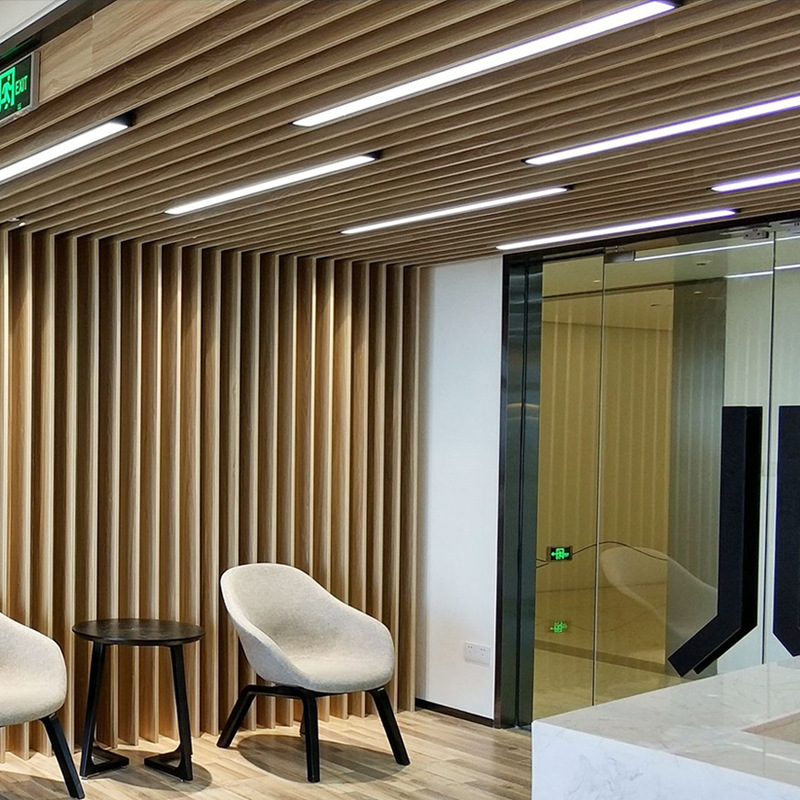 Luz de tira de Oficina Led luz cuadrada especial tienda de Oficina Luz de techo comercial estudio en vivo tira luz colgante