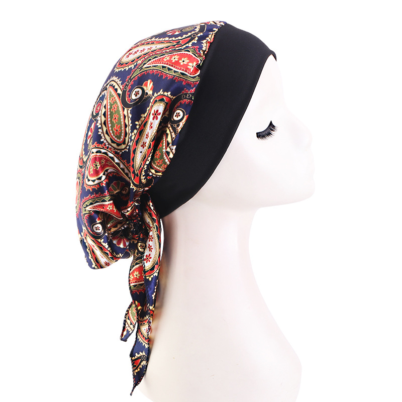 黑边藏青底变形虫