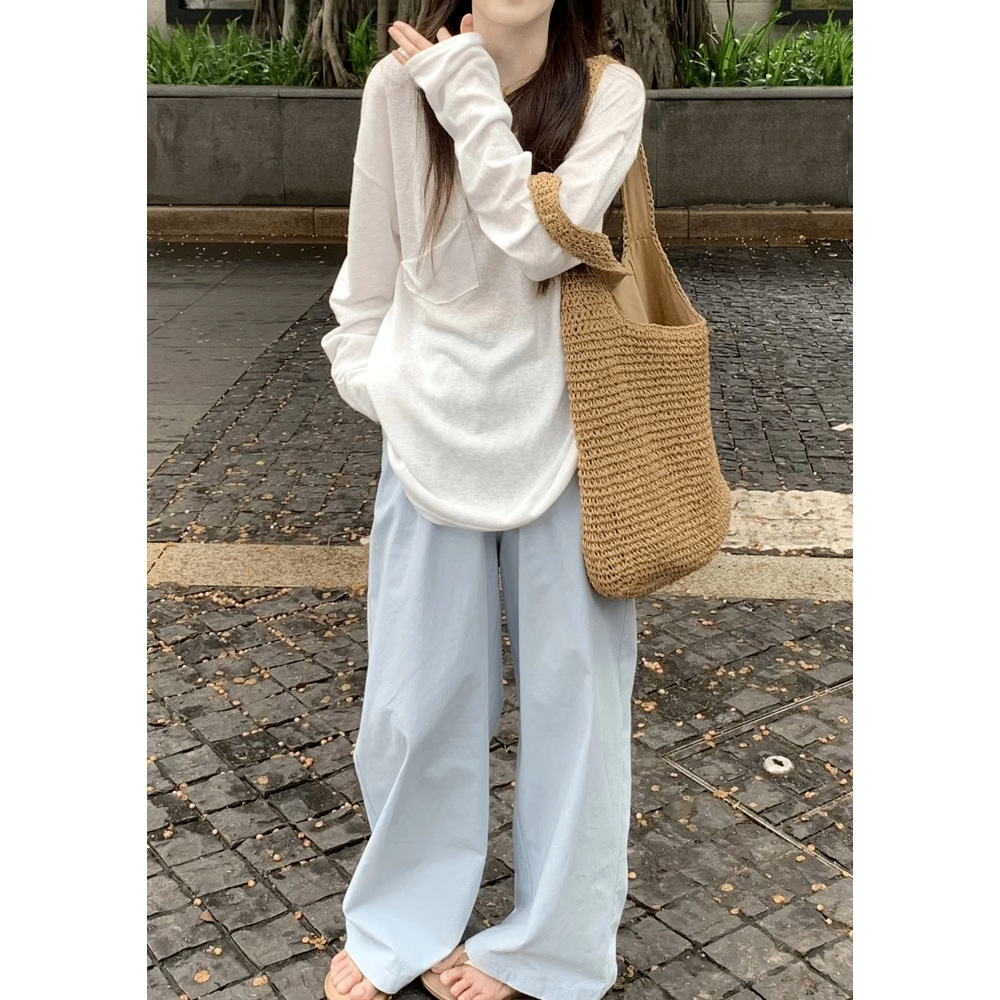 Blusa de Protección Solar de Manga Larga para Mujer UPF30+ de Poliéster para Verano image 3