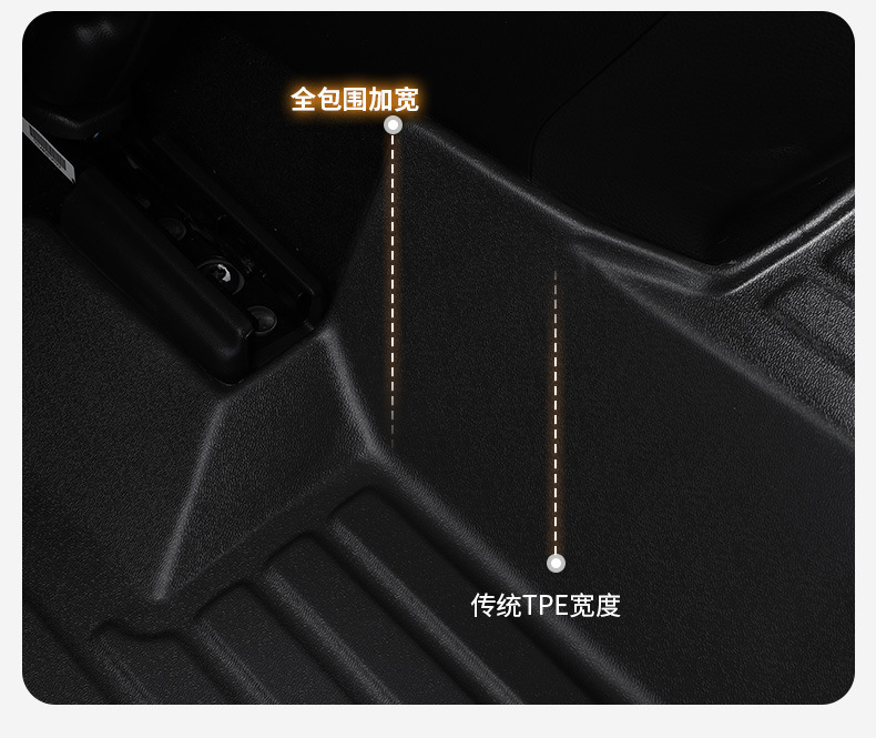 TPE Car Floor Mats Custom Fit Full Coverage