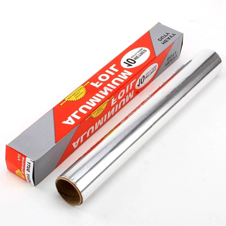 Papel de aluminio espeso doméstico Papel de aluminio desechable Papel de aluminio image 5