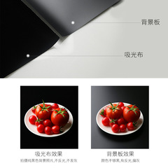 Black light-absorbing cloth photography flocking cloth non-reflective photography studio ID live broadcast room background wall props