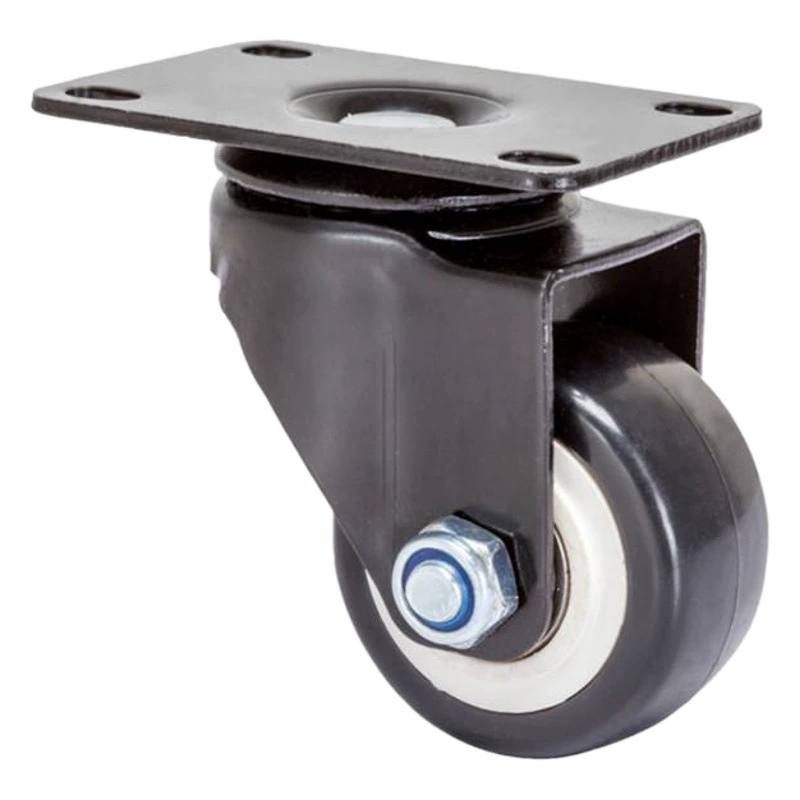 2-дюймовое универсальный колесо черное золотое бриллиантовое колесо легкий тормоз бесшумный подшипник Малое колесо рулевое для мебели