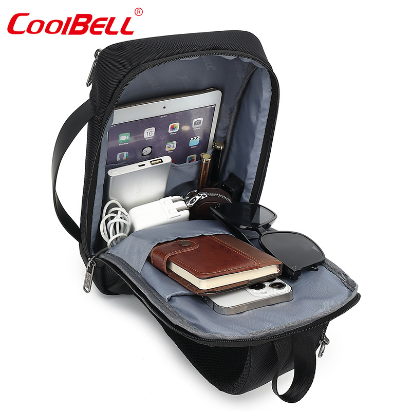 Nueva moda costura pecho bolso de los hombres crossbody bolso de hombro ligero bolso de negocios bolsa de pecho al por mayor