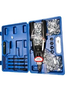 Nut gun suit Pliers rivets set riveter +150 rivets nutsM5-M12