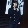 立领cleanfit黑色刺绣西服