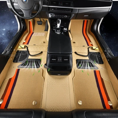 Ayaqaltılar (Kovriklər) Floor Mats 36 Full Coverage - elegant-rice-double-layer