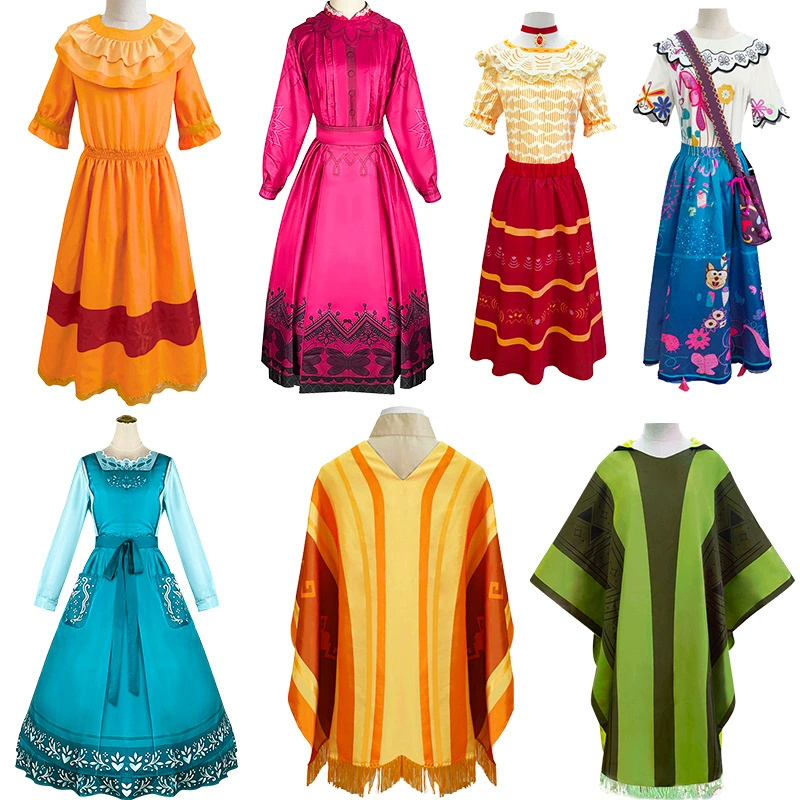 Трансграничная Новая серия Magic Full House COS Мирабель Бабушка Бруно Плащ Хурриетта Аогус