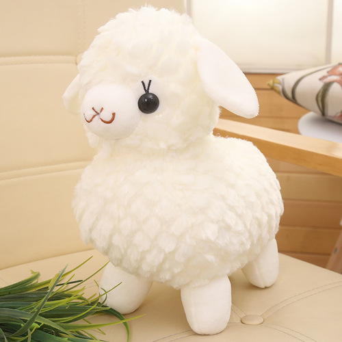 Simulation sheep plush toy lamb doll alpaca rag doll children's birthday gift for girls