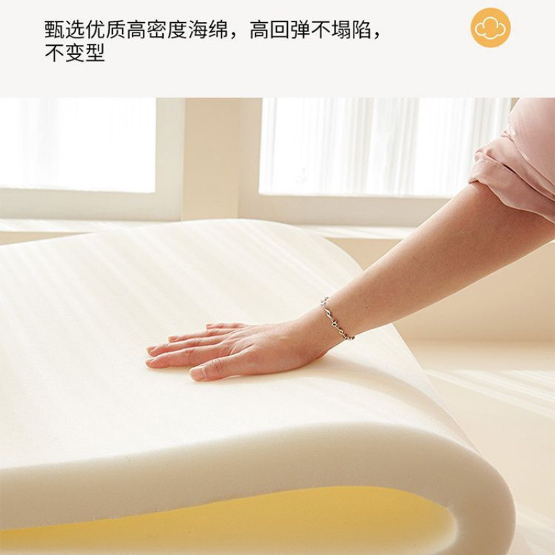 Cream bedside cojín de cama de arroz cojín de cama suave cojín de cabecera general grueso cubierta de cabecera protector de cintura antichoque