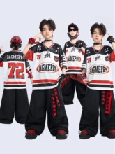 儿童街舞嘻哈潮服少儿hiphop男童炸街酷帅架子鼓演出服女童表演服