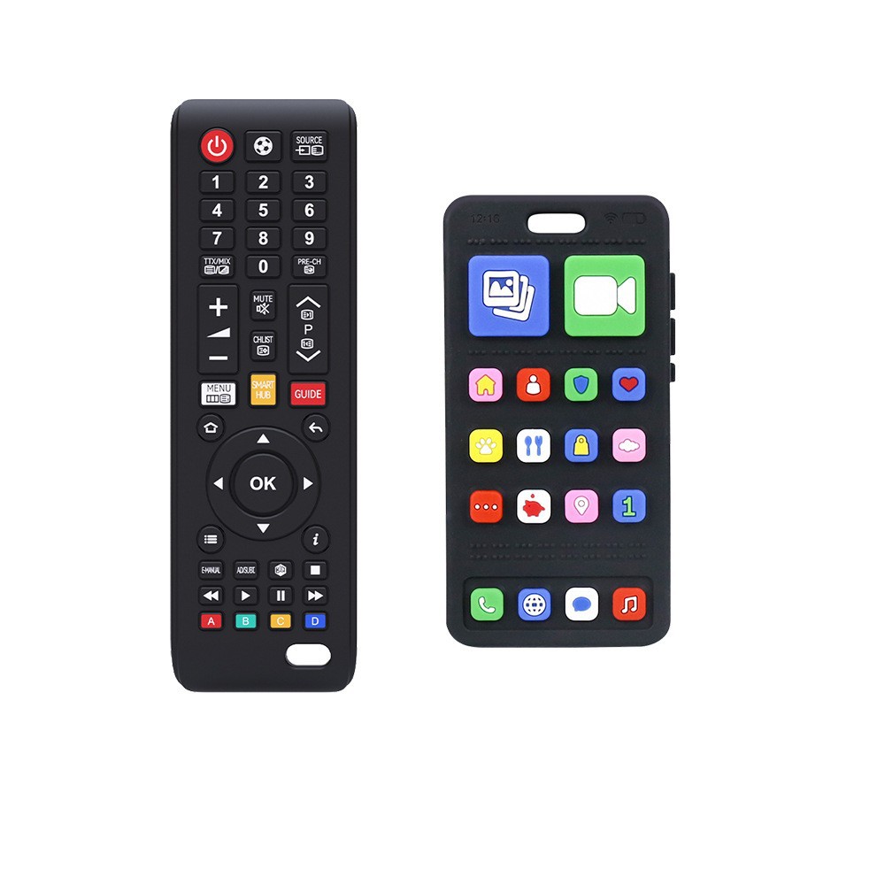 Fifth generation remote control black + push phone black