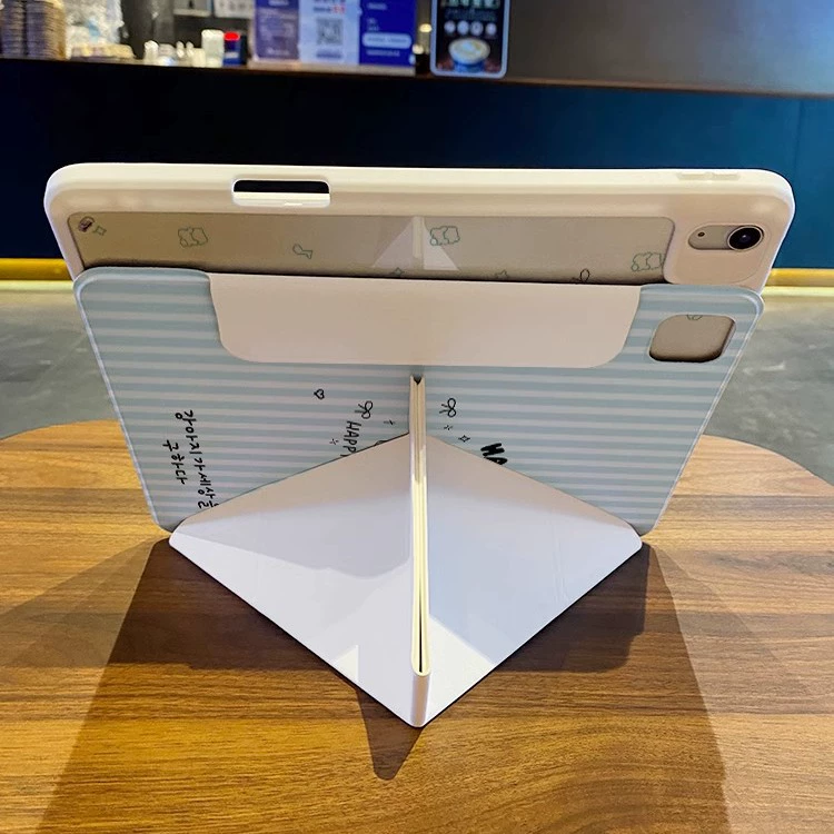 Чехол с магнитным кольцом и разъёмной подставкой для iPad Air 6, защитный чехол для 13-дюймового устройства, совместим с Huawei MatePad 11.5S и Apple iPad 10-го поколения