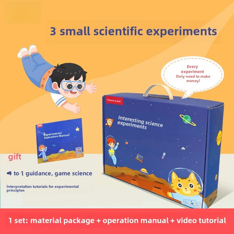 拇指客 Materials set for experiments, 300 pieces, science