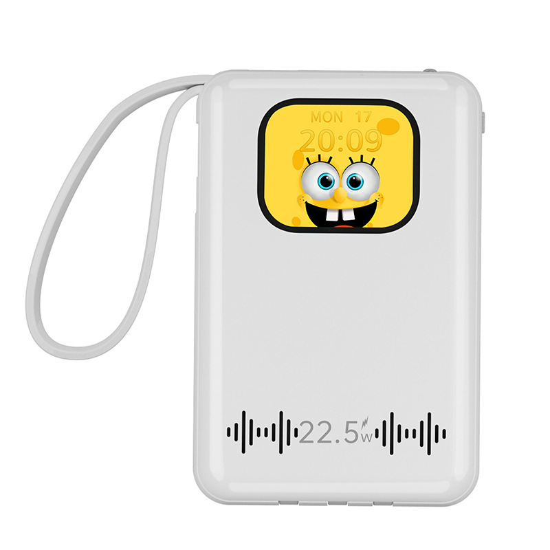 New smart treasure super fast charge 10000 mA three-in-one multi-function audio smart watch multi-function charging treasure