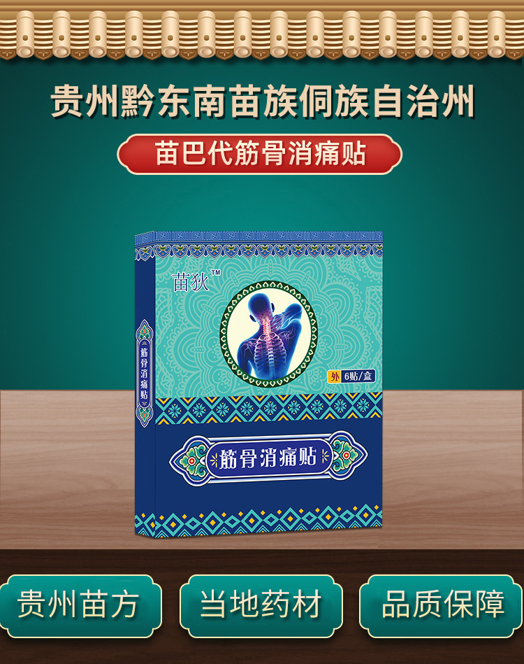 Herbal Pain Relief Patch for Neck Shoulder Waist and Legs External Use 8 Patches Per Box key features
