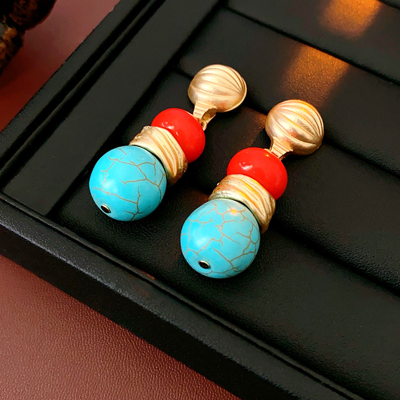 Medieval vintage aguja de plata colchones de perlas redondas de encaje retro lujo ligero conjunto de joyería de alta calidad