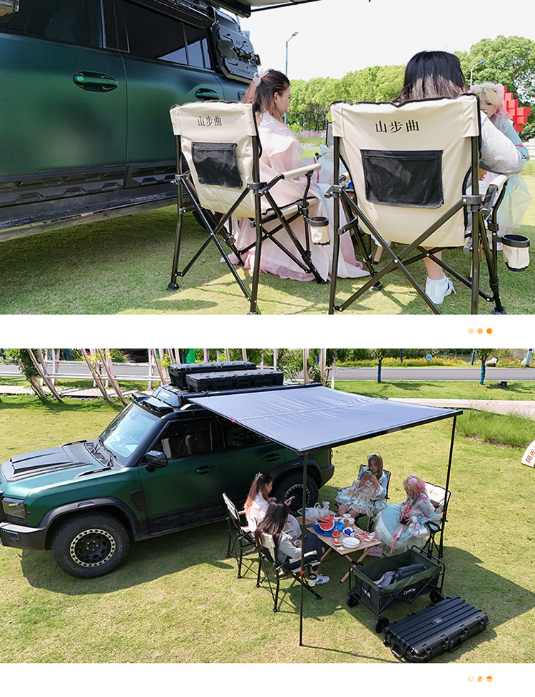 Jietu Traveler Roof Platform, Shanhai T2 Roof Rack, Roof Frame, Ladder, Backpack, Aluminum Alloy Roof Luggage Rack
