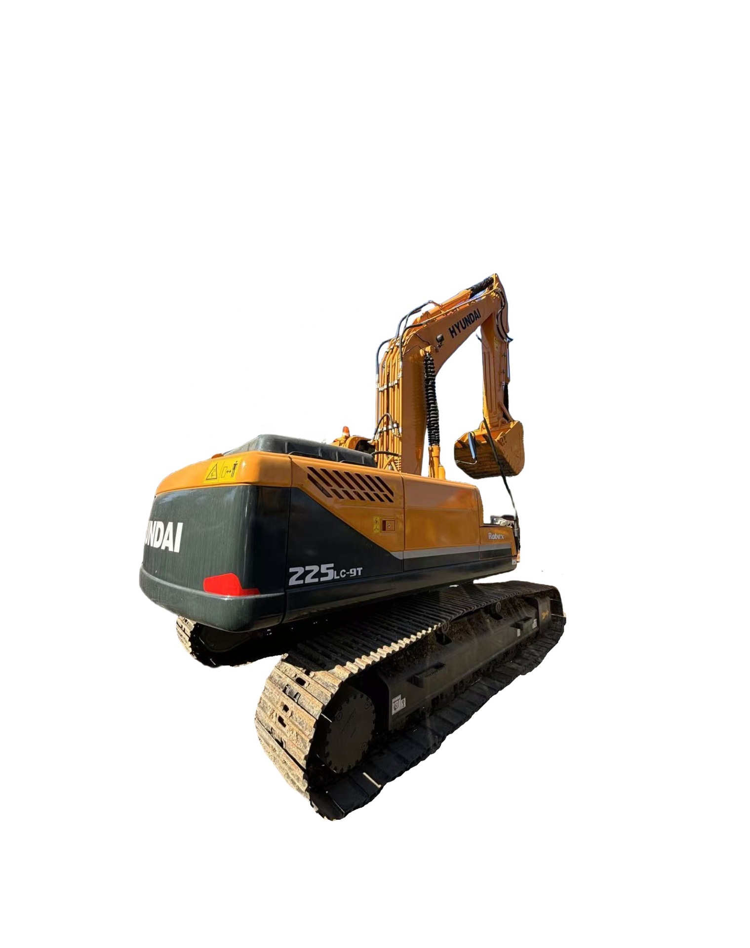 二手良好工作的现代225LC-9T挖掘机