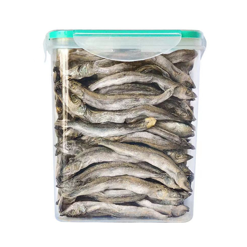 Aperitivos para gatos liofilizados Pescado seco lleno de semillas Aperitivos para gatos Pescado de primavera Aperitivos para gatos