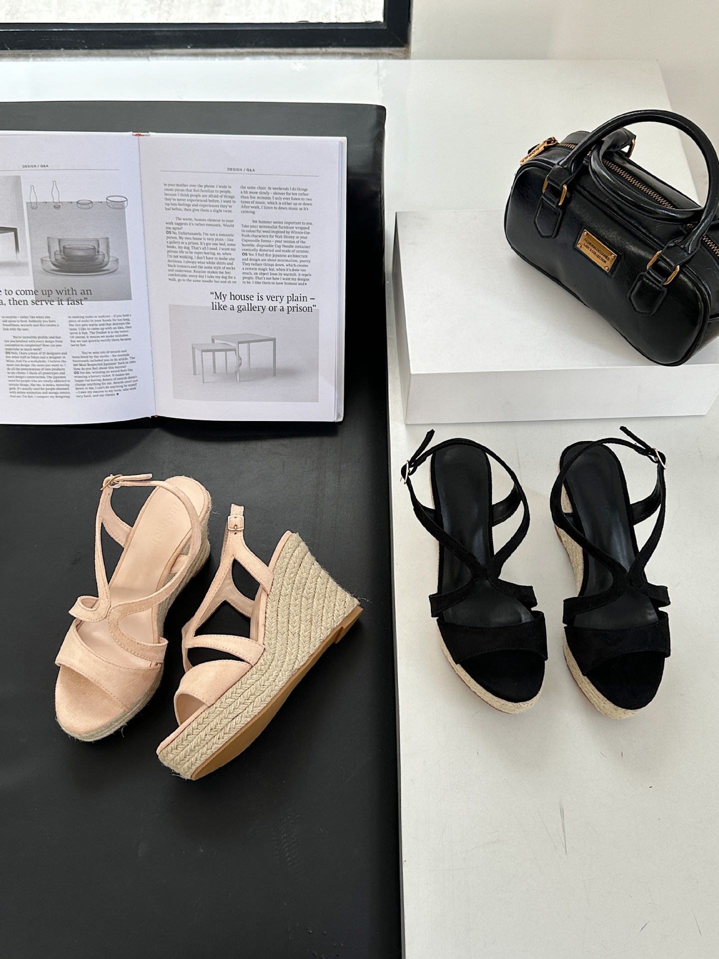 Espadrillas con zeppa da donna sandali estivi con plateau_voghion.com
