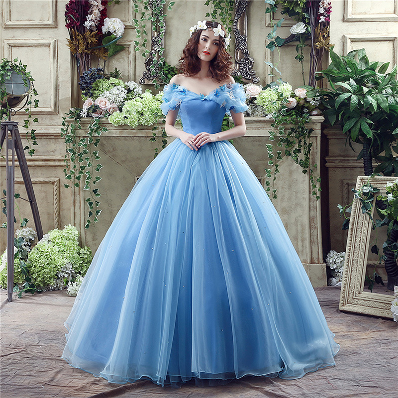 Cenicienta película misma princesa pettiskirt rendimiento 2024 nuevo vestido de novia foto arte examen rendimiento vestido de noche para las mujeres image 6