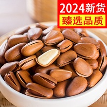 2024新货松子东北手剥开口大颗粒原味野生松树籽臻选级特新鲜坚果
