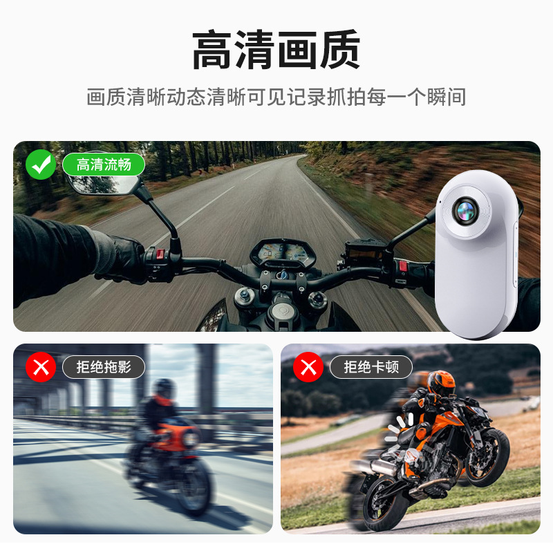 Cámara magnética transfronteriza HD mini para estudiantes, grabadora deportiva para ciclismo al aire libre, cámara deportiva WIFI