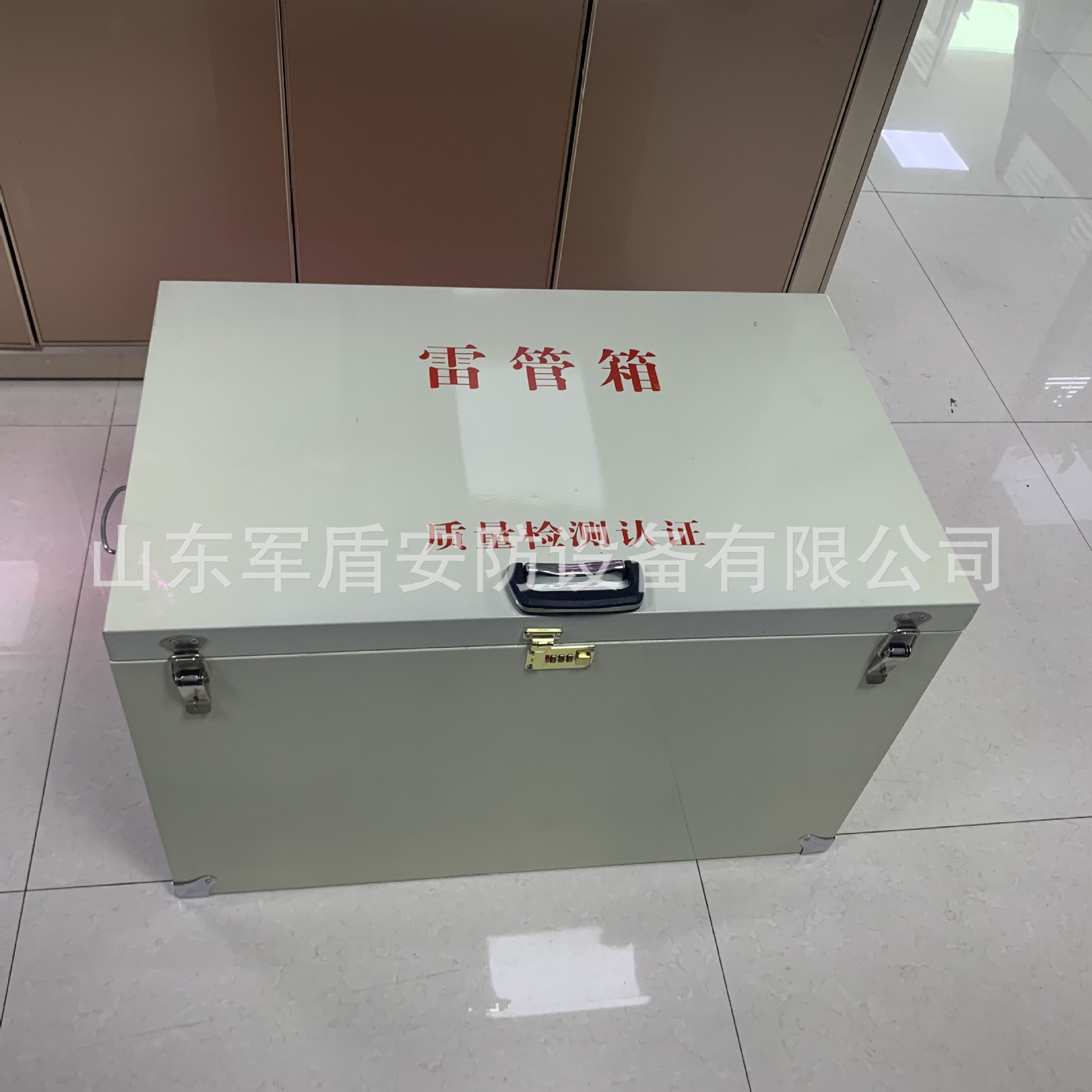 大型48公斤防爆钢板火药储存箱 火工品防爆箱矿用雷管运输箱厂家