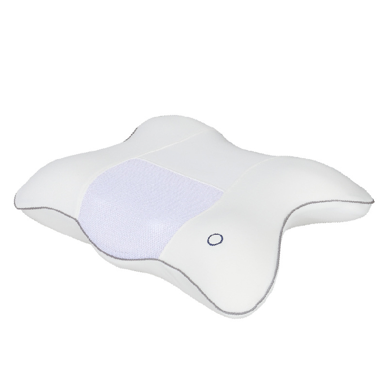 Nueva almohada de masaje multifuncional para hombros y cuello de Sain, almohada de masaje con calefacción eléctrica, almohada de espuma viscoelástica de rebote lento