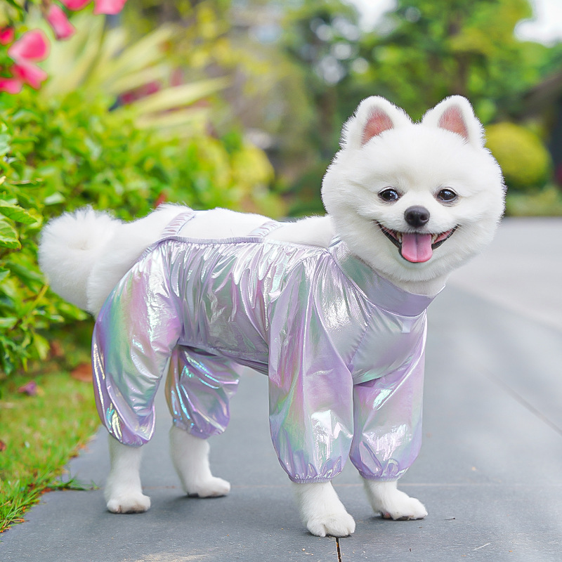 Primavera y verano para perros, pantalones ligeros de cuatro patas a prueba de polvo, suciedad e insectos, leggings, ropa para perros, ropa para perros, suministros de ropa para gatos