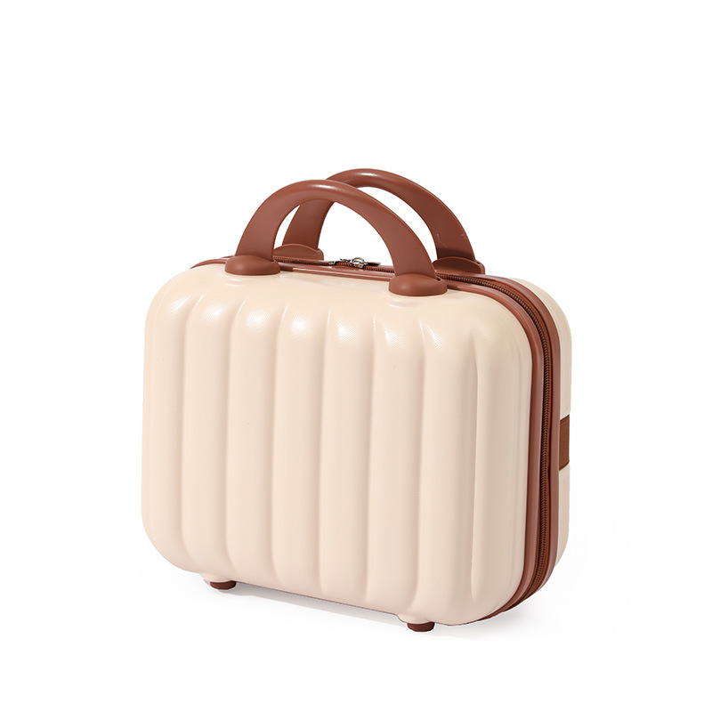 Mini estuche cosmético, maleta, maleta de 14 pulgadas, bolsa cosmética, caja de regalo pequeña, maleta coreana, caja de almacenamiento