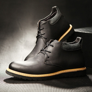 2024 Martin Boots New Winter Men's Shoes Outdoor Thick-soled High State Big Toe Shoes Men's Cross-border Outdoor Shoes