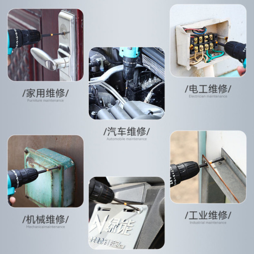 S2 alloy steel phosphated black impact cross bit 1/4 hexagonal handle electric bit hand electric drill screwdriver wind bit