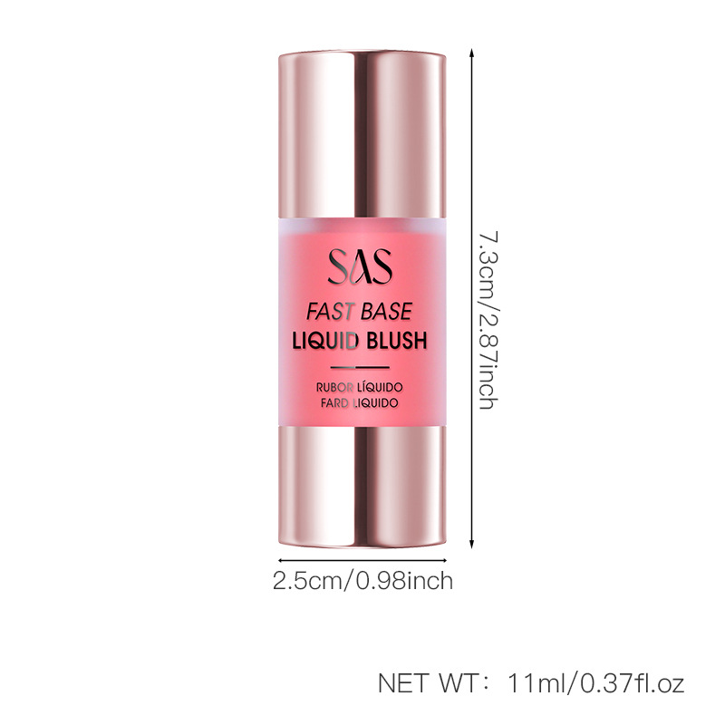SAS Amazon Cross-border líquido rubor duradero impermeable, reparación, brillo y explosión al por mayor SAC195