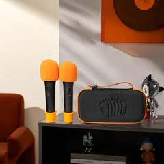 适用JBL PARTYBOX Wireless无线双麦克风收纳包话筒包便携保护套