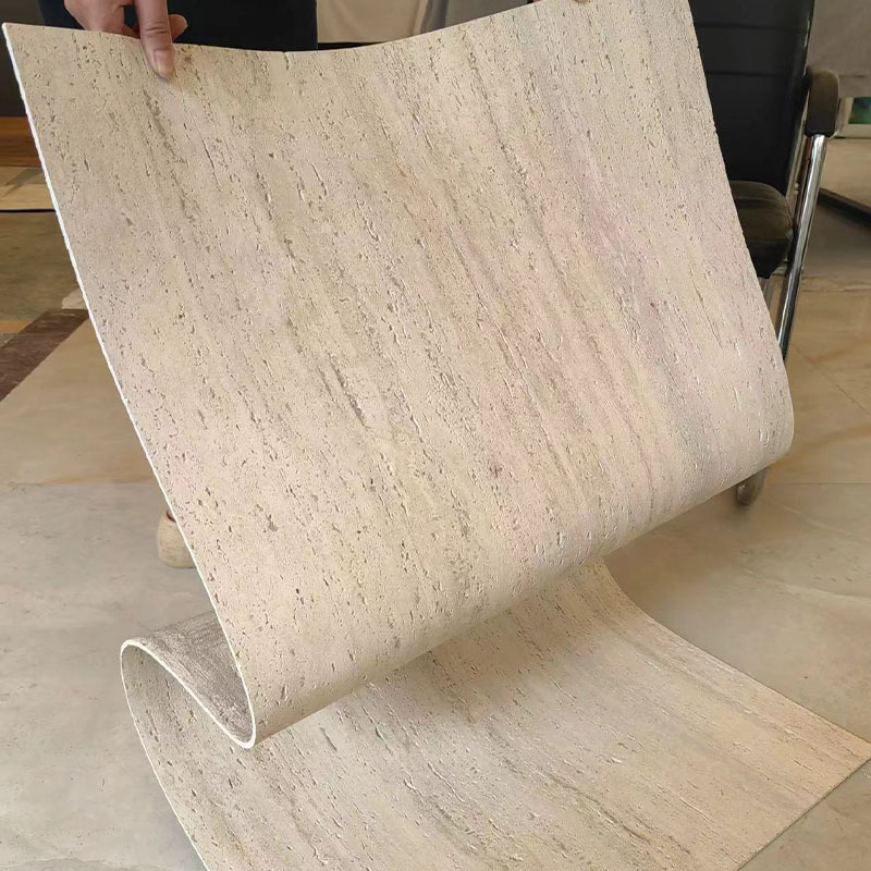 Terralitas blancas romanas blandas Tablero de piedra blanda Tablero de tierra apisonada para paredes exteriores Tablero de piedra perforada Tablero de porcelana suave Teja de piedra flexible ultrafina