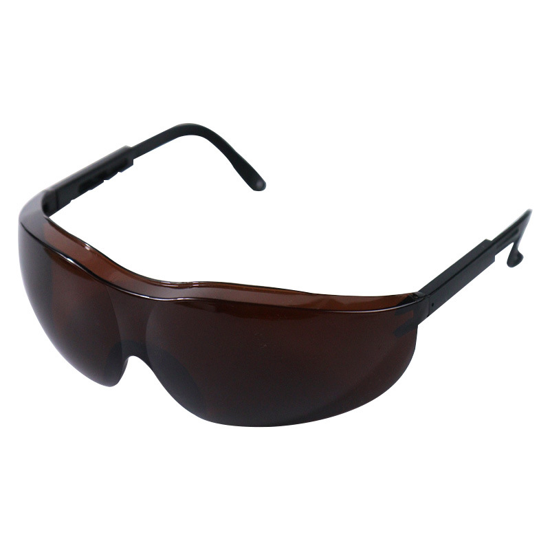 Gafas protectoras al por mayor, resistentes a impactos, unisex, protección solar, gafas de montura en la pierna, gafas de sol, protección UV, para exteriores