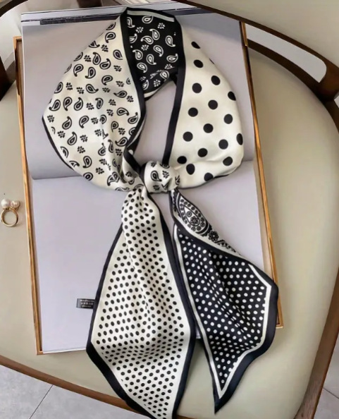 Nuevo caju pequeño cinturón de bufandas onduladas caju multifuncional cinturón de pelo de alta calidad bufandas profesionales