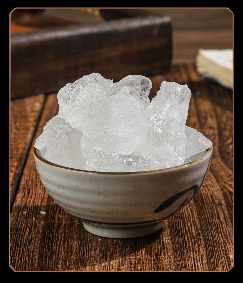 White Alum Block Bai Fan 500g Dried Mineral Herb for Traditional Use specifications