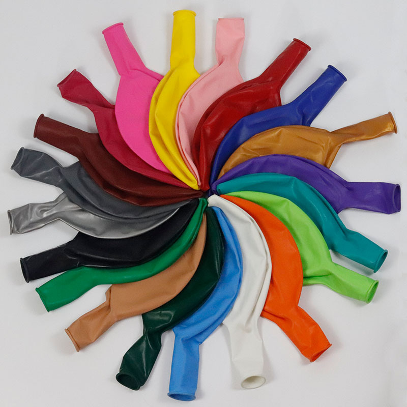 Globo de gran tamaño de 36 pulgadas, látex grueso, césped al aire libre, parque de juguetes para niños, puesto al por mayor, globo grande redondo